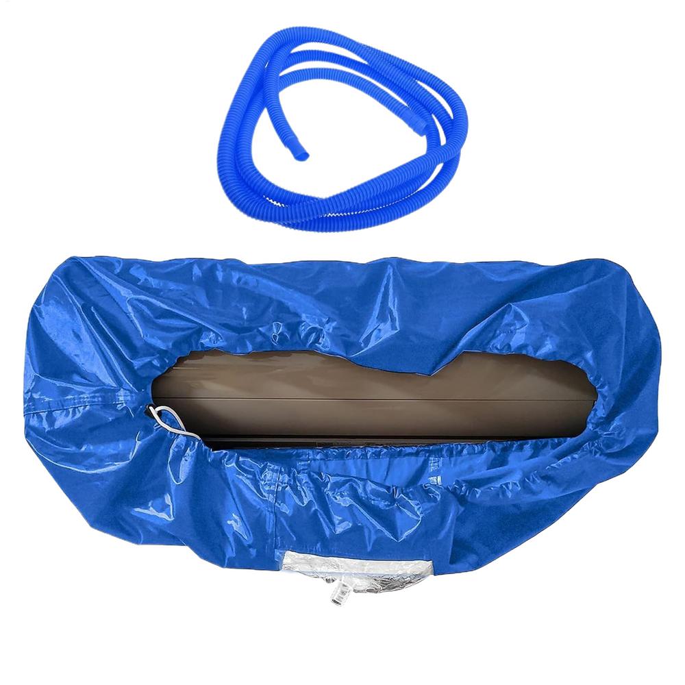 

Настенный мешок для чистки кондиционера с водопроводной трубой Водонепроницаемый пылезащитный чехол Прочный чехол для мытья сплит-системы