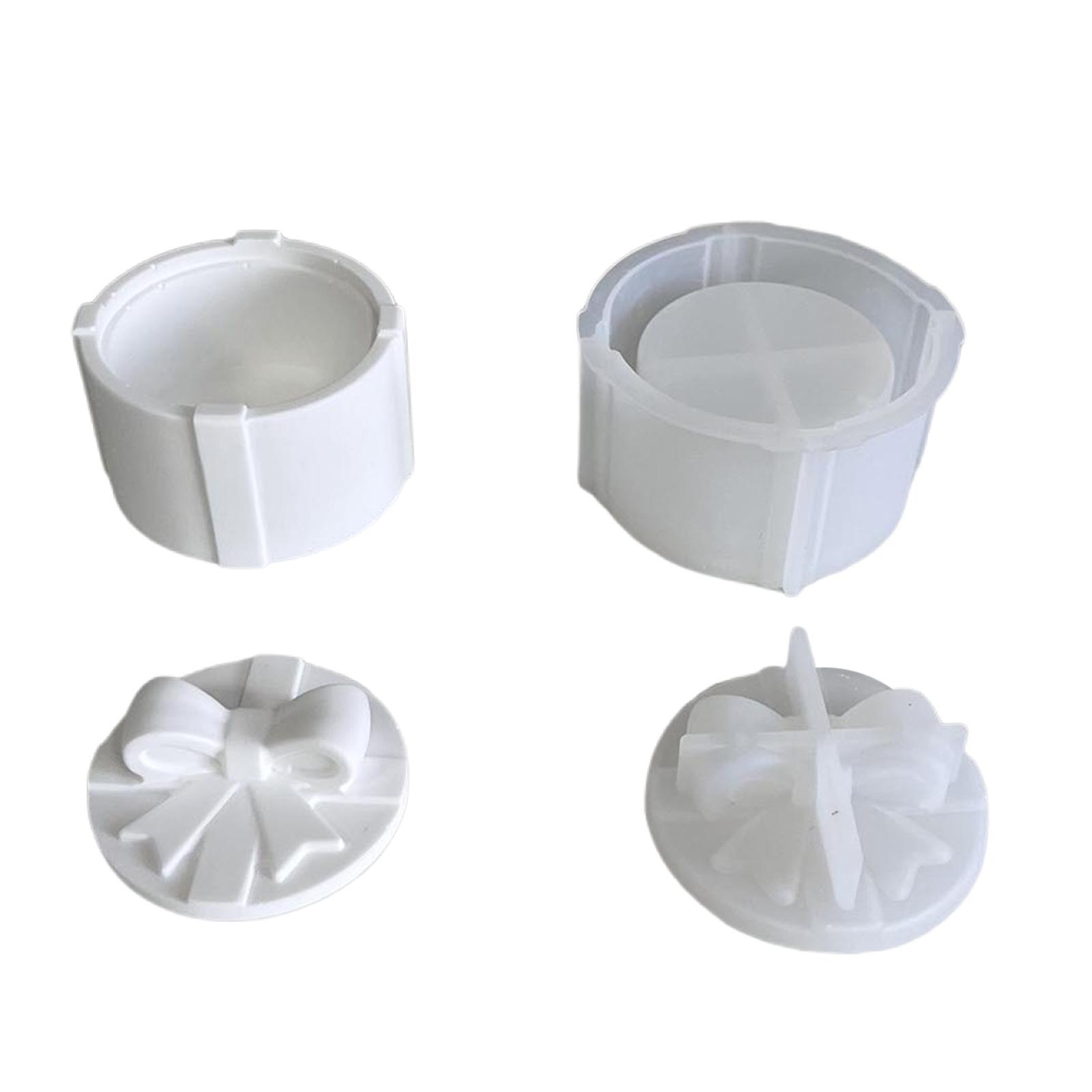 

Многоцелевая форма для подарочной коробки из смолы, прочная силиконовая форма для шкатулки для украшений, для поделок и домашнего хранения подарочных коробок из смолы T4