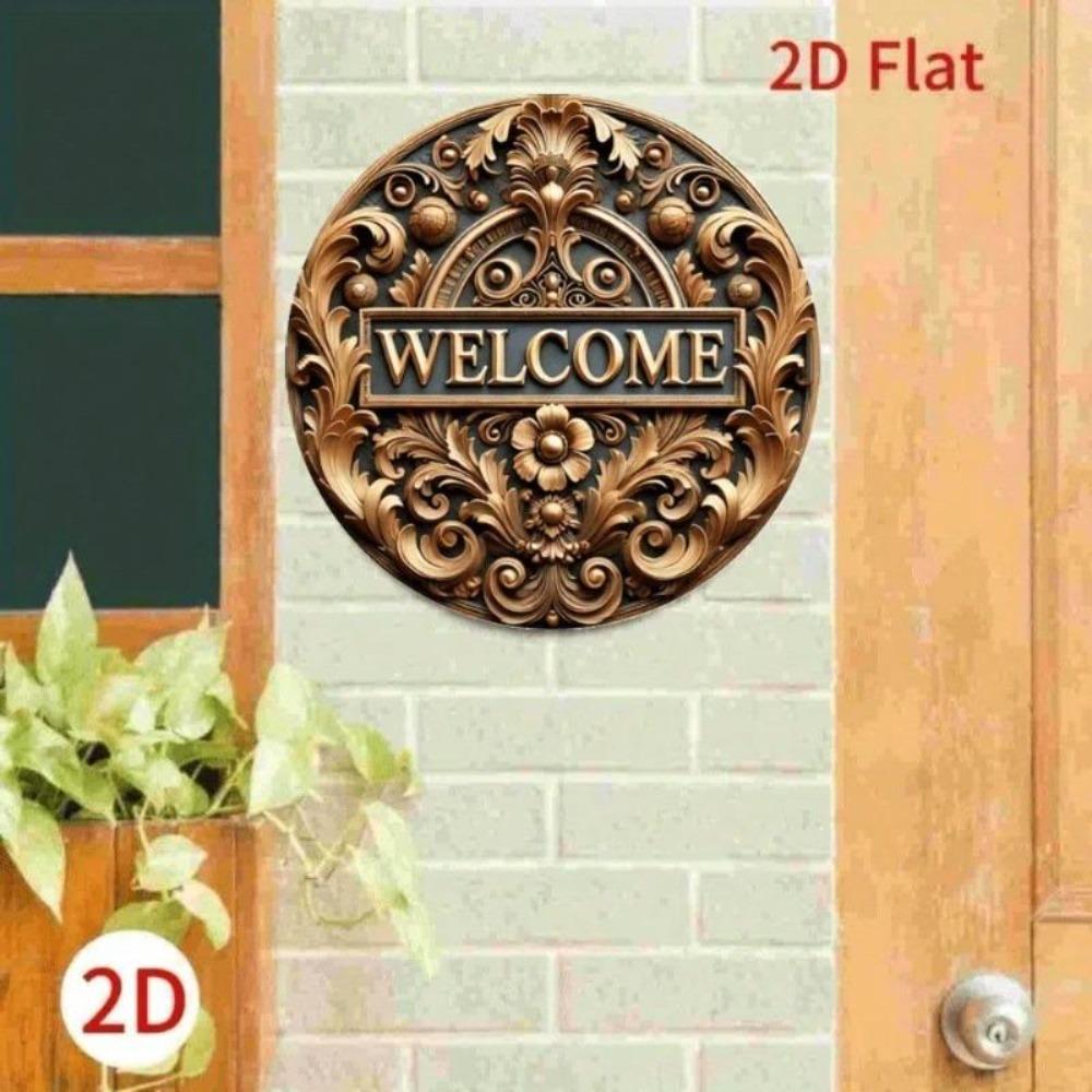 Vintage Metal Tin Sign Wall Art Decor for Home Bar Kitchen Garden