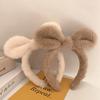 New Winter Plush Rabbit Ears Hair Bands Hoop For Women Elastic Hair Hoop Headband Girls Hair Accessories Headwear