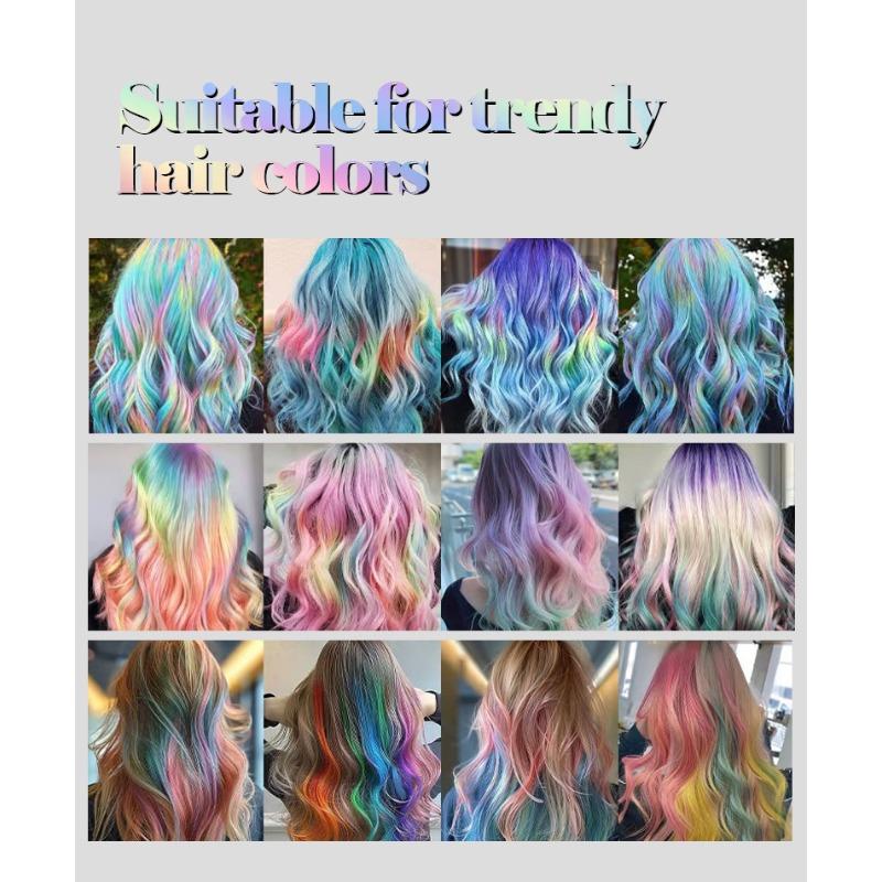 Disposable Hair Dye Hair Cream Plant Natural Whitening Dual-purpose Mascara