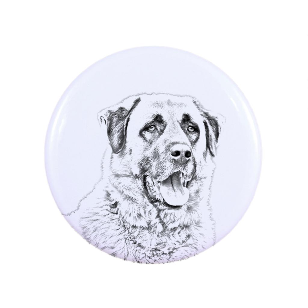 Anatolian Shepherd Dog, Turkish Kangal Dog – Magnet with a dog's pupil, exceptionally light – Design 01 | Art-Dog