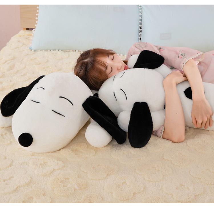 Large Snoopy Plush Toy - Cute Lying Dog Pillow Doll Holiday Gift