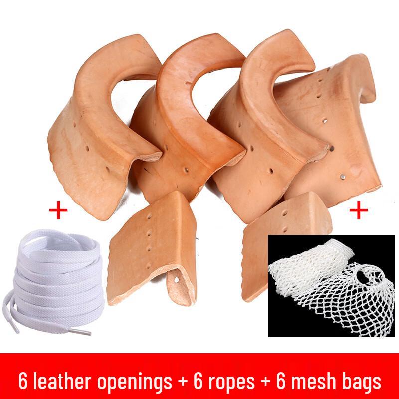 Premium Billiard Table Leather Pocket Set