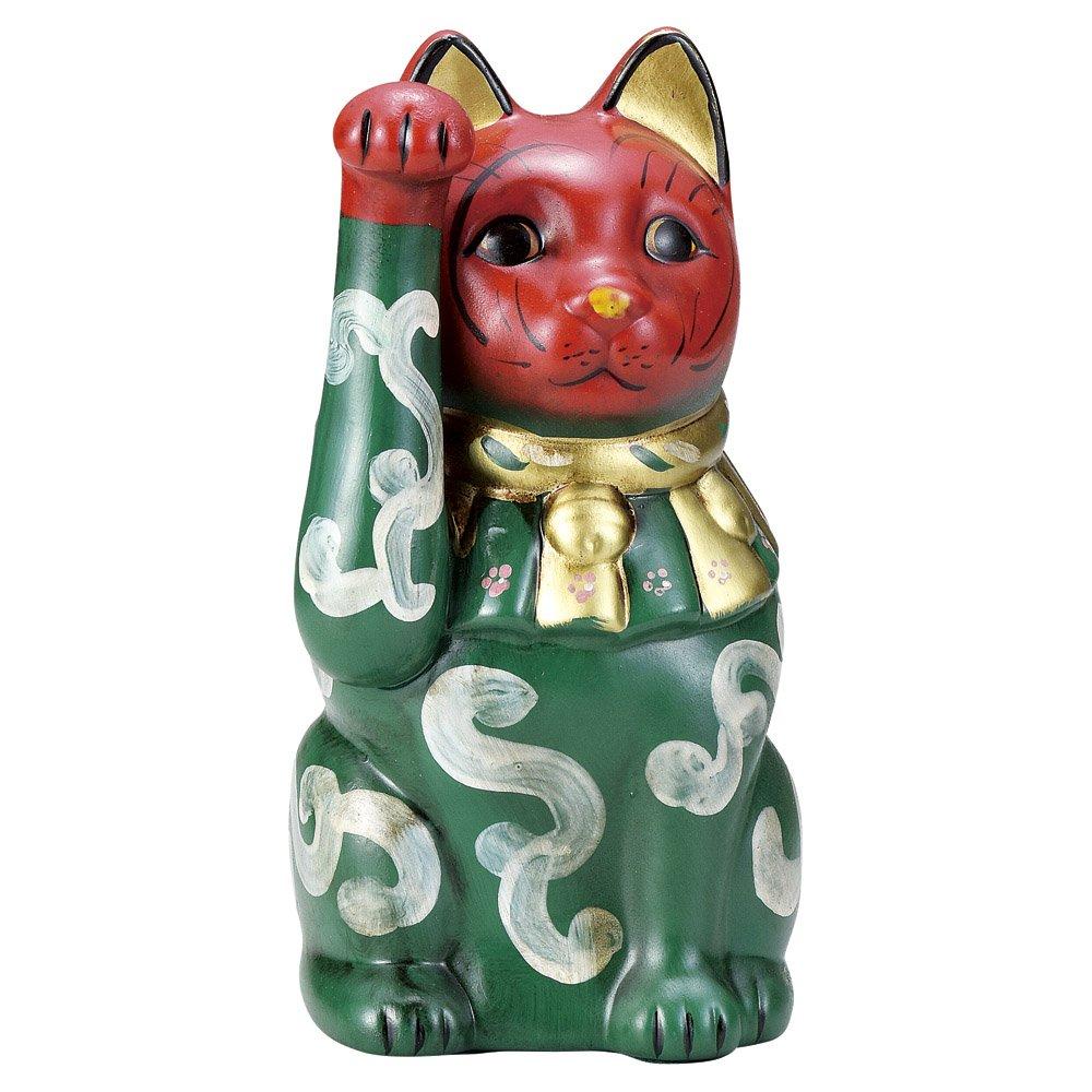 

Antique Arabesque Taisho Cat Japanese Japanese Stylish Commercial Use (Small) (Right/Left) [19.5cm] [Lucky Cat] Restaurant, Inn, Tableware,