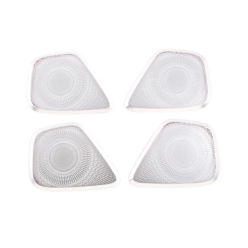 

Для Mercedes Benz B GLB Class W247 X247 сплав двери автомобиля панель громкоговоритель Pad крышка динамика отделка рамки наклейка серебряный