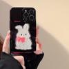 Cotton Rabbit 13 Suitable for Iphone16 IPhone Case 11 Bracket 12 Silicone Soft Sleeve 1315promax