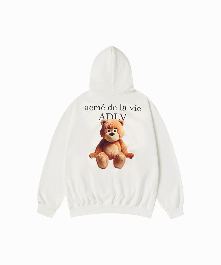 Ac Bear Basic Logo Hoodie (3 Color)