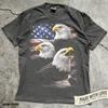 Bald Eagles USA Shirt, Vintage Eagle Graphic Tee, American Wildlife, USA Patriotic Tee, Freedom T Shirt, American Flag, 4th of July Tee