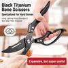 Multi-Functional Kitchen Scissors for Home Use - Powerful Chicken Bone And Fish Cutting - Essential Food-Grade Bone Cutting Scis5