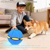 Non-Toxic Glowing Up Magic Saucer Ufo Ball Squishy Transformable Bouncing Ball Toy With 6 Light Parent-Child Interactive Kids Gift