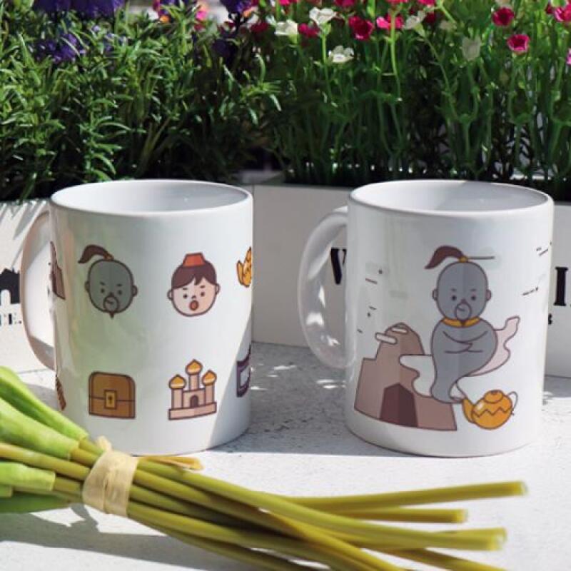 ir581-Design Mug 2p-Aladdin and the Magic Lamp