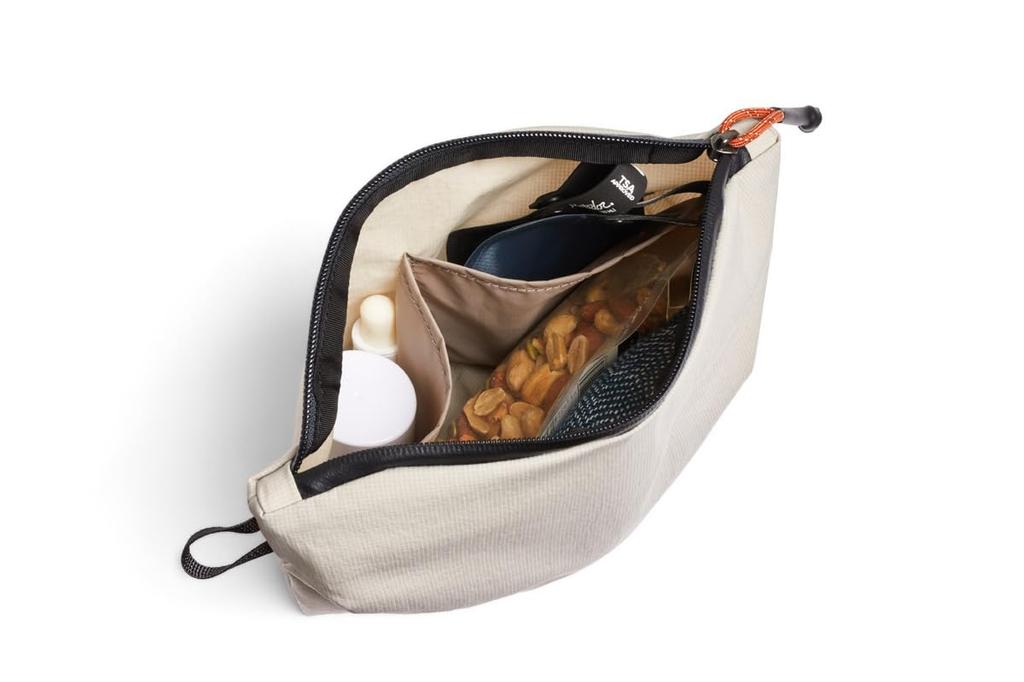 Bellroy Lite Pouch Duo Lightweight Pencil Case and Pouch - Ash