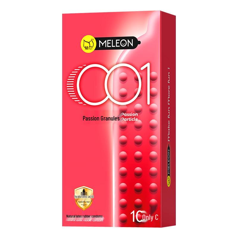 Secret Love Delay King Ribbed Condoms – Long-Lasting, Large Particle, Cat Tongue Texture