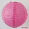 Colorful Handmade Paper Lanterns for Mid-Autumn Festival - Red DIY Round Lanterns for Shopping Mall Decoration