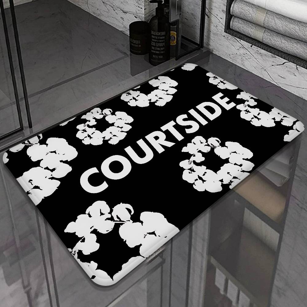 

D-Denim T-Tears Anti-slip Floor Mat Soft Rectangle Welcome Doormat for Indoor Outdoor Front Door Home Decor 50x80 cm