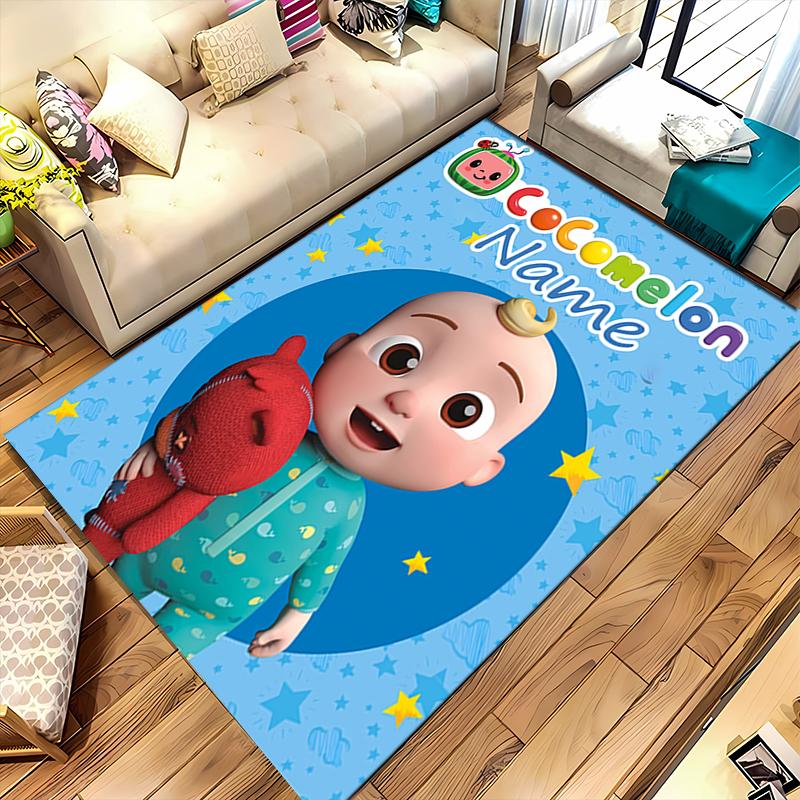 Custom personalization CoComelon - Dance Party Area Rug - Perfect For Kitchen, Bathroom,Laundry Room Decor Large Size Available,Gift All Seasons