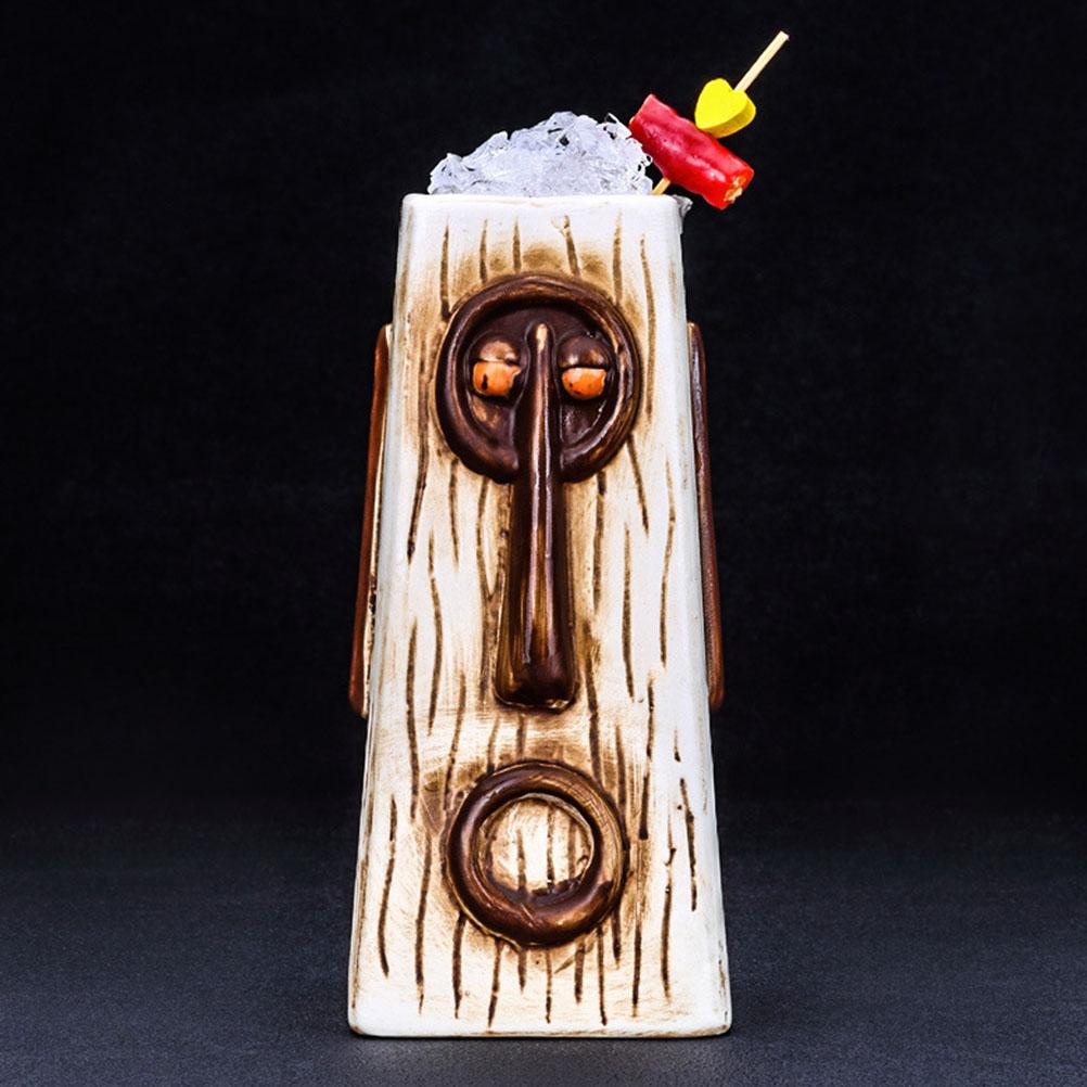 

1pc Ceramic Cocktail Unique Craft Cocktail Container Drinking Container For Home Bar Restaurant Use Smooth Beverage Cup other