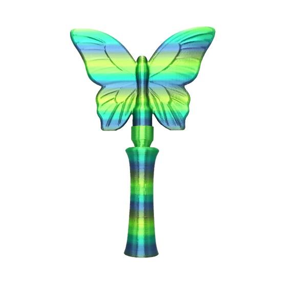 

Retractable Magical Fairy Wand Credit Card Holder 3D Printed Tap to Pay Wand Wizard-Themed Contactless Payment Card Holder J