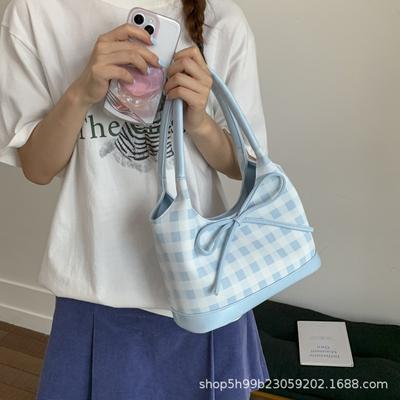 Summer Underarm Commuter Big Bag Women's New Fashion Simple Casual Bag High Value Tote Bag