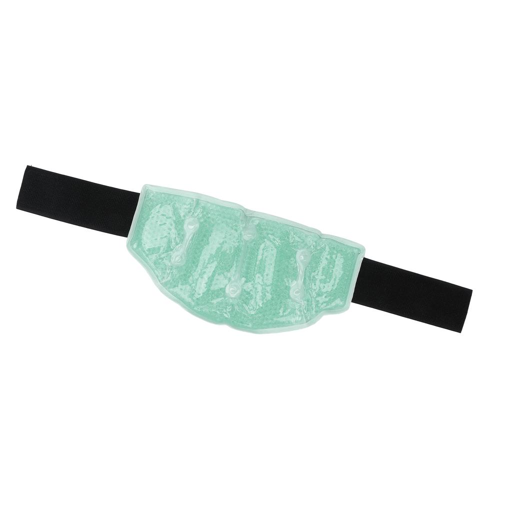 Heiß Kalt Kompresse Nackenpackung Schmerzlinderung Wiederverwendbar Gelperlen Kühltherapie Nackenwickel Grün