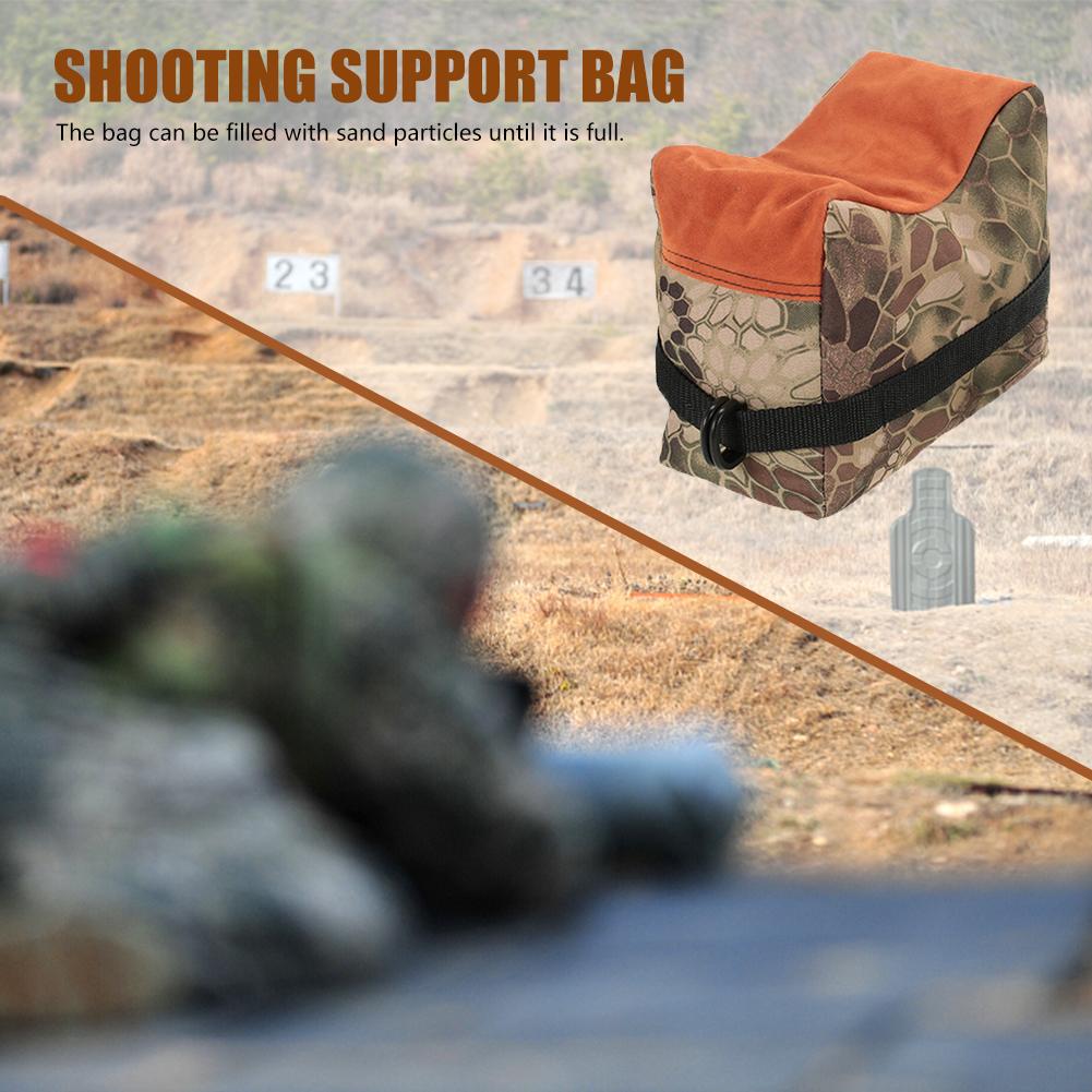 Sniper Gun Rest Stand Oxford Cloth Shooting Aiming Stand Bag Portable Durable Gun Accessories for Outdoor CS Game