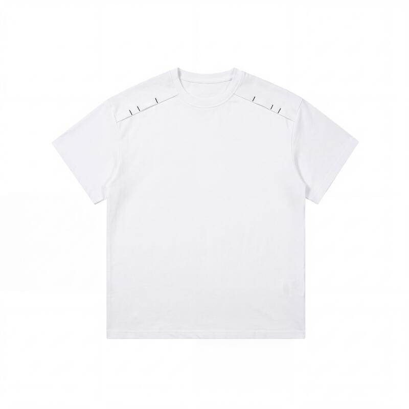 2026 Summer Men Heavyweight Tshirts Men Short Sleeve T Shirt for Men Trendy Streetwear Fashion Casual Loose Hip Hop Tops Tees