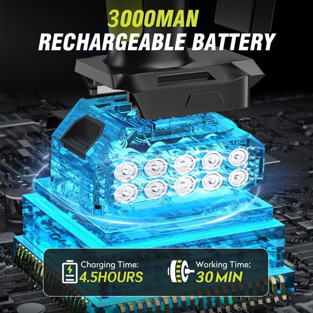 Handheld Powerful Leaf Blower High-Power Snow Blower Cordless Electric Air Blower Lawn Garden