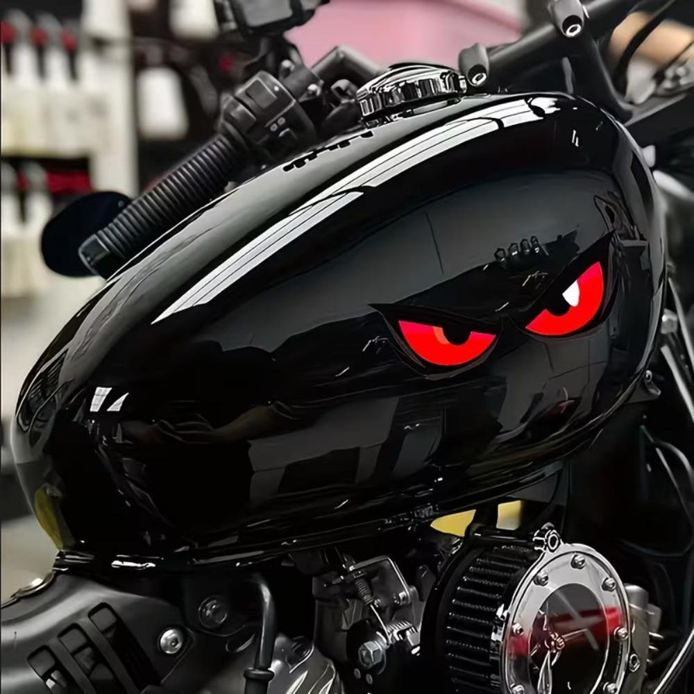 1 ks univerzální jedinečné nálepky na oči chladivé dekorativní nálepky na auta, motocykly, helmy atd.