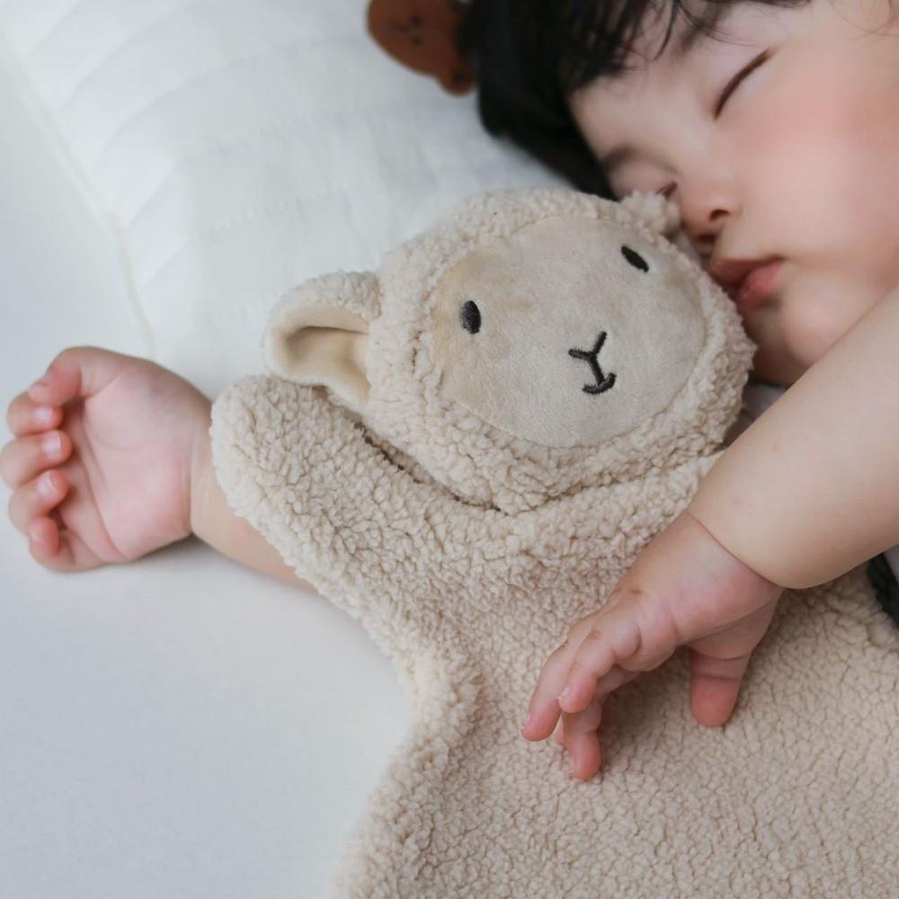 Bear Shape Baby Comfort Towel Cotton Kids Sleep Toy Cute Comforter Blanket Baby