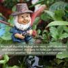 Fishing Gnome Statue Figurine Resin Dwarf Sculpture Home Garden Decor Ornament