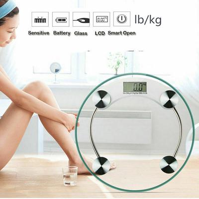 Lb/kg Digital Body Weight Scale Bathroom Scale Smart Digital Weigth Household  Electronic Weight Scale Tempered Glass