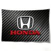 Motorcycle For HONDA Flag 120g Polyester Sublimation Print Durable Hanging Banner Home Decor Gift