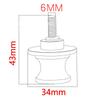 M8 High quality Motorcycle Accessories For Zontes G1 125 ZT125U ZT 125 U ZT 310R 310X ZT310R Swingarm Spools Slider Stand Screw