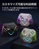 EasySMX D10 PC Charging Wireless Game Controller with TMR 1000Hz Polling RGB Effect for Steam Controller, Dock, Gamepad, Joystick, Rate, Backlight,