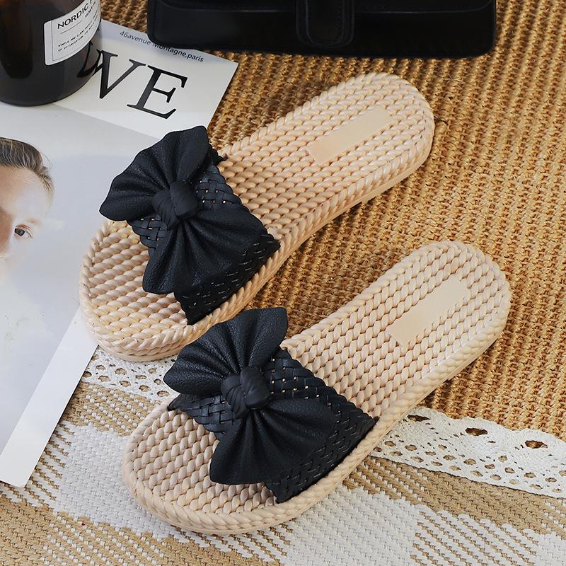 Women Spring Summer Slippers Handmade Ladies New Slippers Indoor Outdoor Fashion Household Flat-bottom Dormitory Shower Slippers