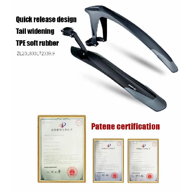 RBRL Bicycle fender Wings for Bicycle 29 Mud Flaps for Bicycle Mountain Bike Fender Quick Release 24 to 29 Inch Mtb Accessories
