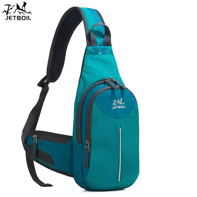 Unisex Outdoor Solid Color Crossbody Bag - Phone & Waist Pack