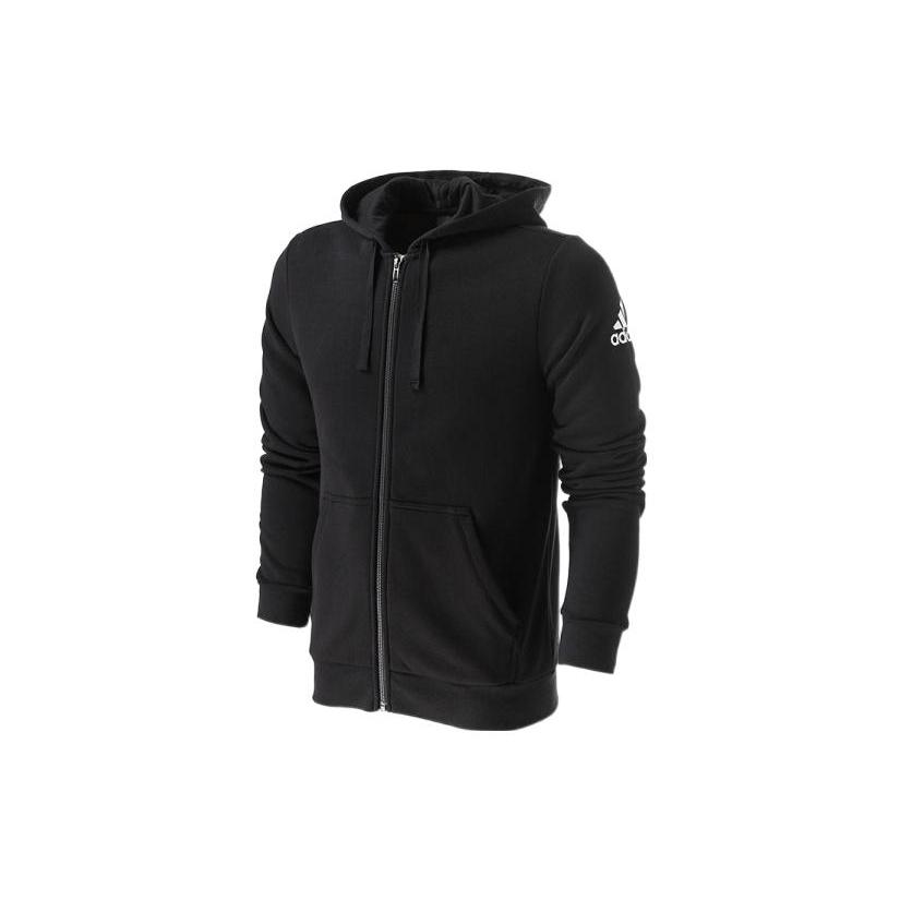 Куртки Adidas Мужские Черные С Капюшоном Умеренные Другие BK3717 L