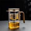 One Click Magnetic Switch Water Separation Inner Container Teapot Clear Filter Tea Cup  Tea Room