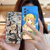 Fairy Tail Lucy Mobile Phone Case for Samsung Galaxy M55 54 42 35 34 33 32 23 22 15 14 13 12 F55 5G Colorful Cover Pretty Cover