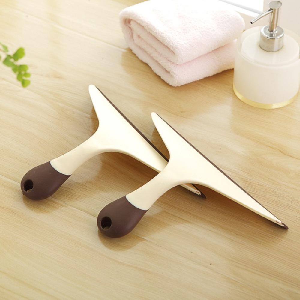 

2PCS Multi-Purpose Cleaning Brush Plastic Bathroom Wiper Durable Window Scraper Kitchen 2PCS