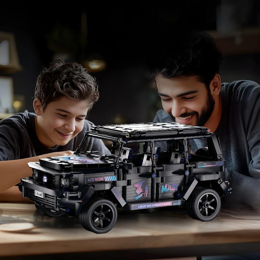 Stavebnice Model auta sportovní závodní techniky, kostky auta, hračky, dárky pro děti a dospělé, 1:14