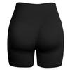 Seamless Ribbed Peach Lifting Yoga Shorts—Super Stretch Slimming Three-Quarter Pants for Running and Fitness