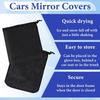2Pcs Side Mirror Covers, Waterproof Car Side Mirror Protection for Snow, Ice, Bird Droppings - Universal Fit for Cars, SUVs, Winter Rearview Guard,