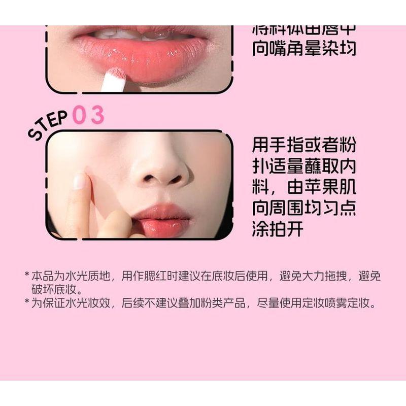 VEECCI - Heart Pudding Lip & Cheek Multi-Use Cream - 4 Colors