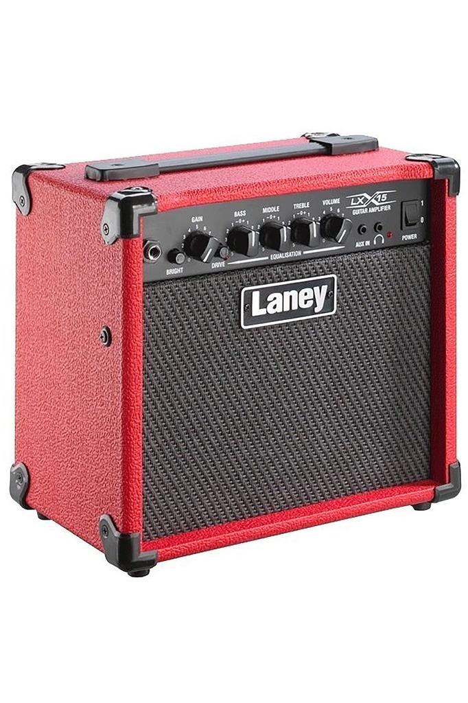 Laney 15W Guitar Combo Amplifier LX15-RED