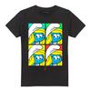 The Smurfs Unisex Adult Tiles T-Shirt