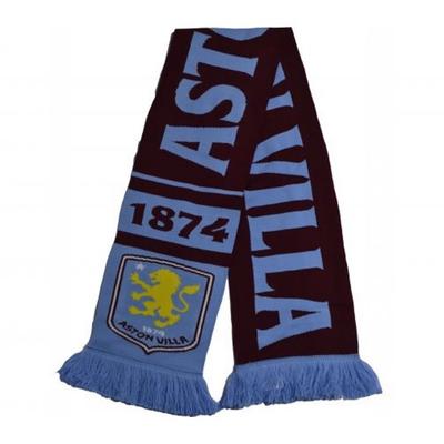 Aston Villa FC Nero Logolu Kışlık Eşarp