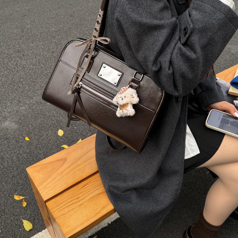 Premium Women's Backpack 2025 New Commuter Backpack College Student Class Schoolbag Single Shoulder Messenger Tote Bag